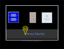 Tablet Screenshot of amorelectric.com